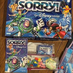 Complete vintage Sorry! The Disney edition board game 2001 by Hasbro